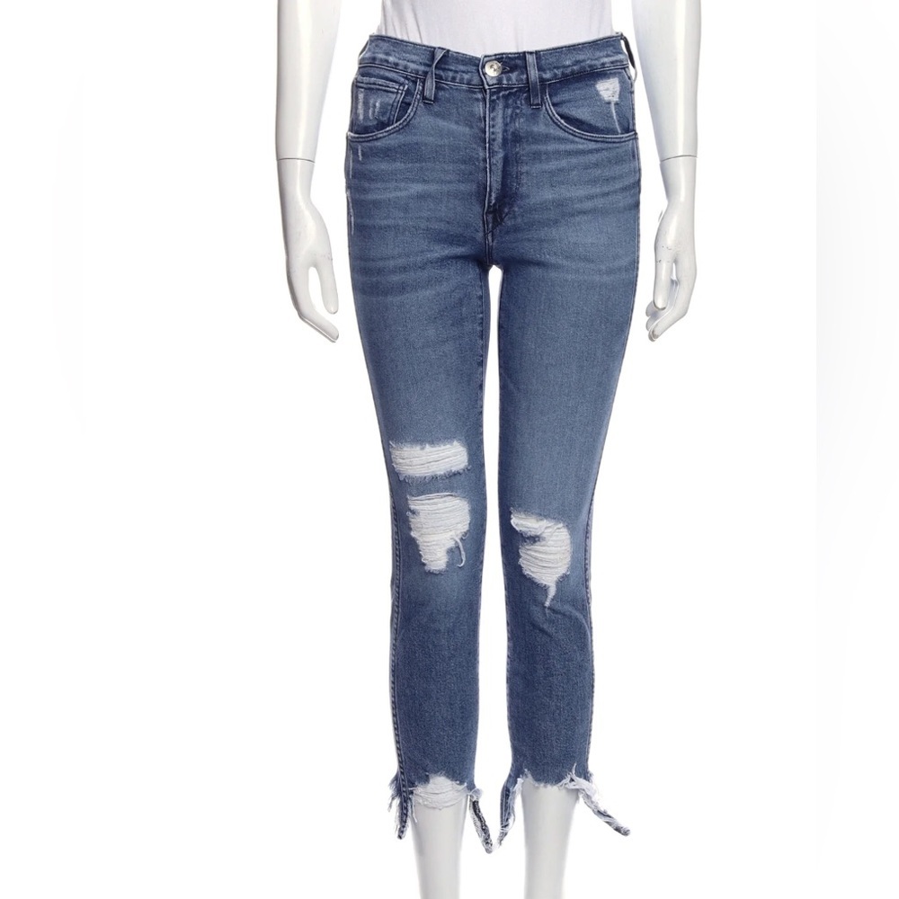 3x1 Mid-Rise Skinny Leg Jeans Size: XS | US 23